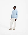 light blue hoodie